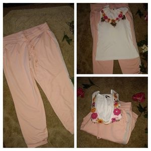 “”SOLD””NY&Company gym pants + free tank firm